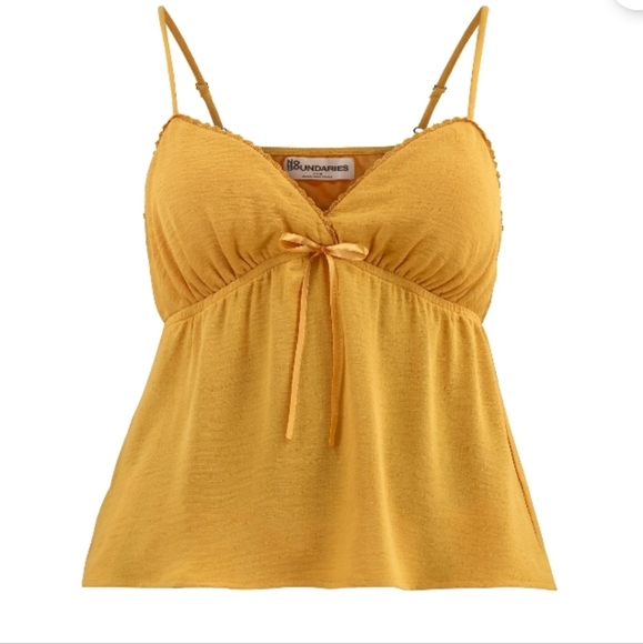 NEW NOBO Papaya Orange Babydoll Tank Sz XXL - Picture 1 of 3